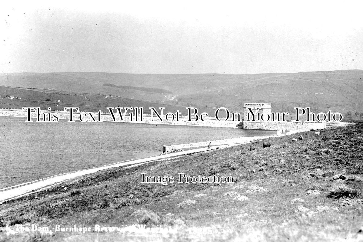 DU 846 - The Dam, Burnhope Reservoir, Wearhead, Bishop Auckland, County Durham