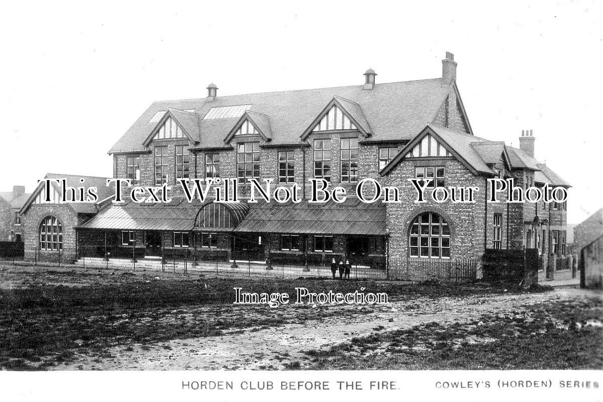 DU 853 - Horden Club Before The Fire, Peterlee, Sunderland, County Durham