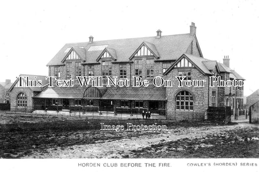 DU 853 - Horden Club Before The Fire, Peterlee, Sunderland, County Durham