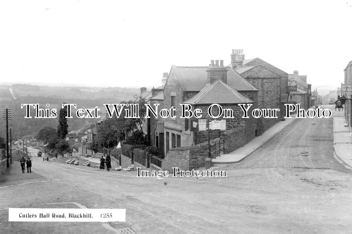 DU 867 - Cutlers Hall Road, Blackhill, Consett, County Durham c1934