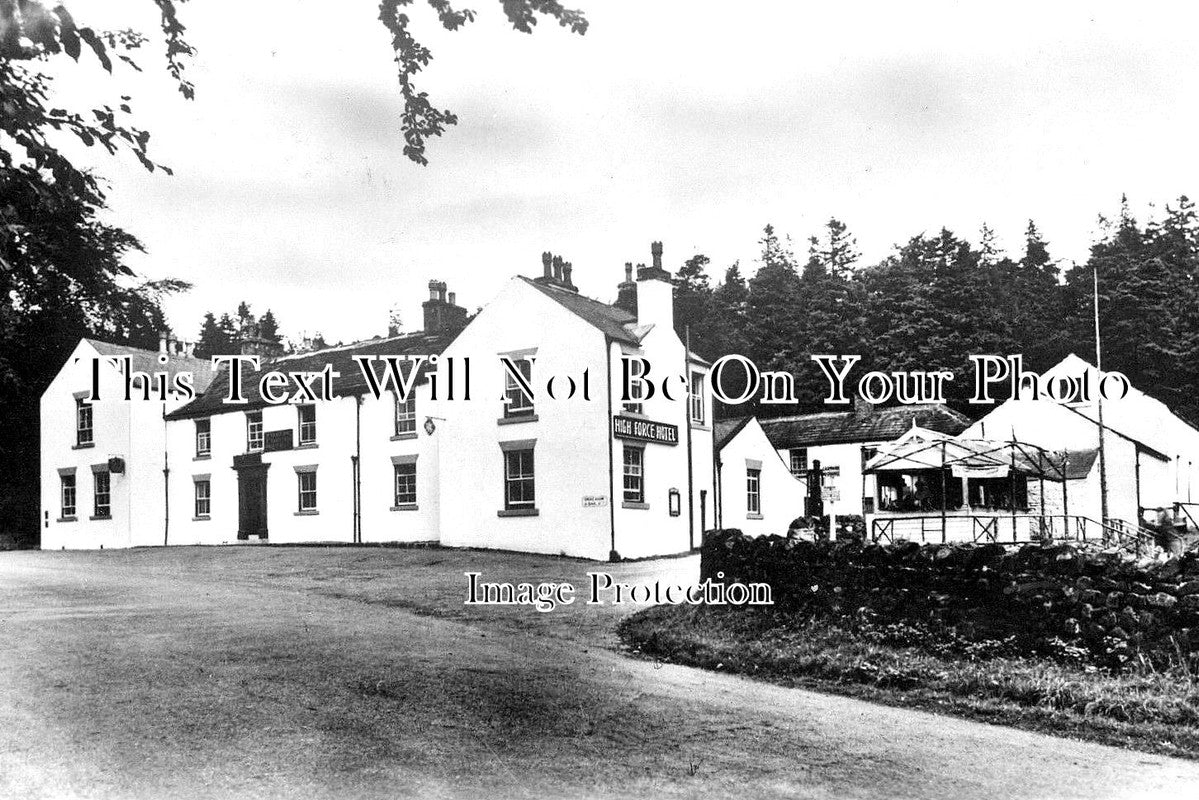 DU 872 - High Force Hotel, Middleton In Teesdale, Barnard Castle, County Durham c1945