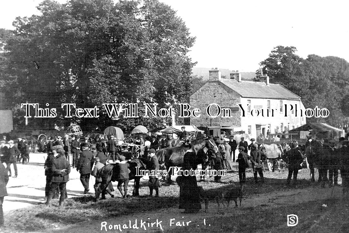 DU 910 - Romaldkirk Fair, Middleton In Teesdale, County Durham