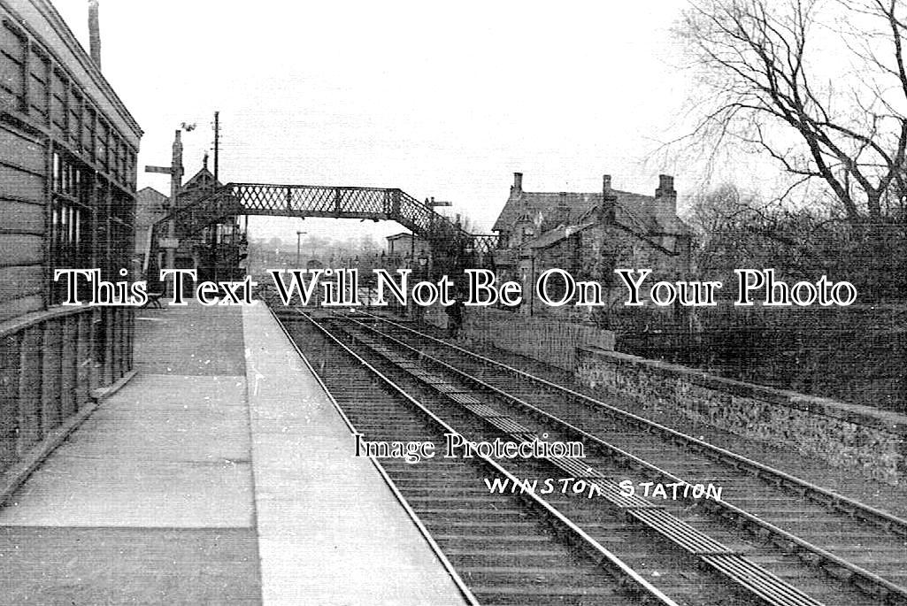 DU 913 - Winston Railway Station, Barnard Castle, County Durham