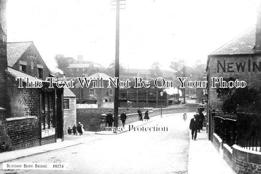 DU 924 - Blaydon Burn Bridge, Blaydon On Tyne, Gateshead, County Durham c1911