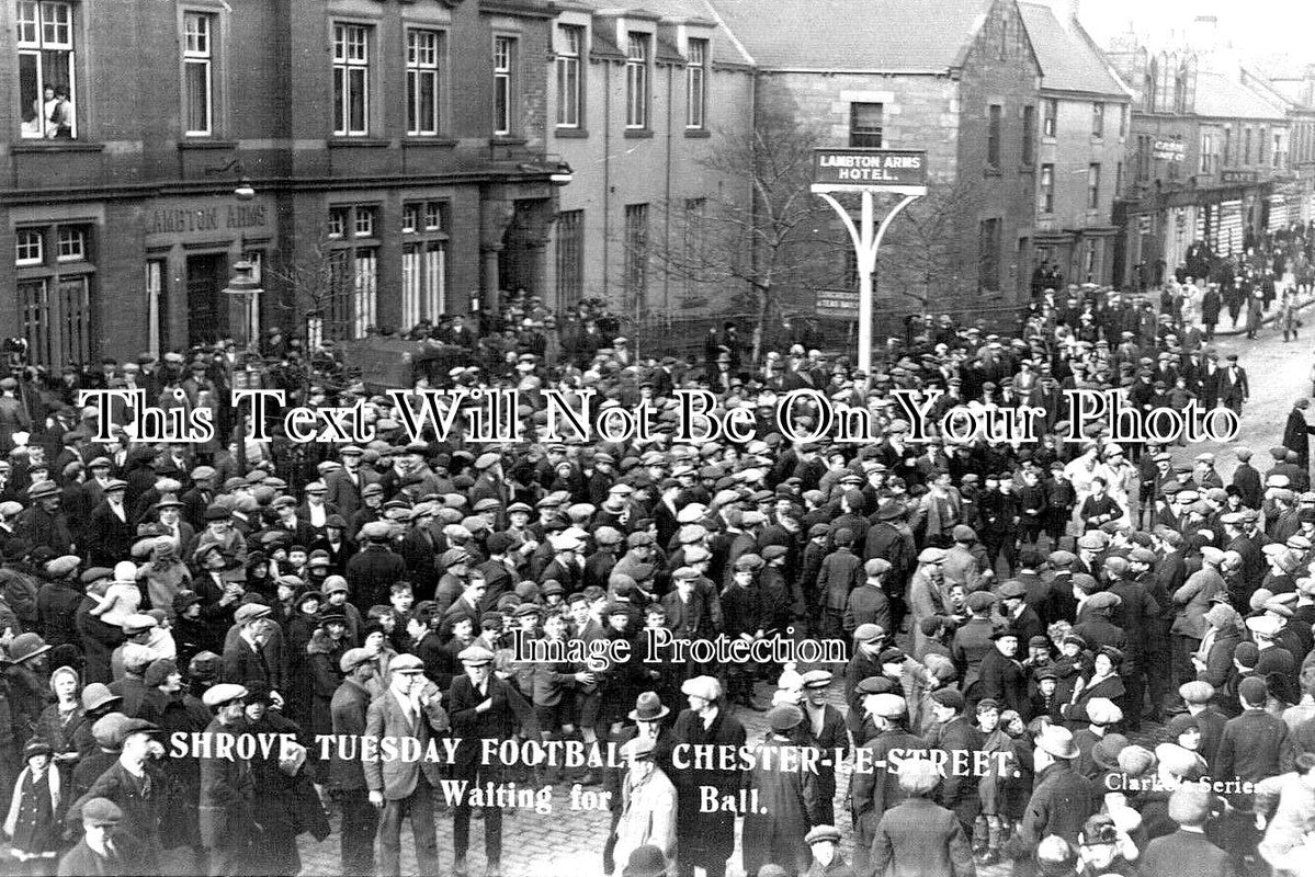 DU 974 - Chester Le Street Shrove Tuesday Football, County Durham