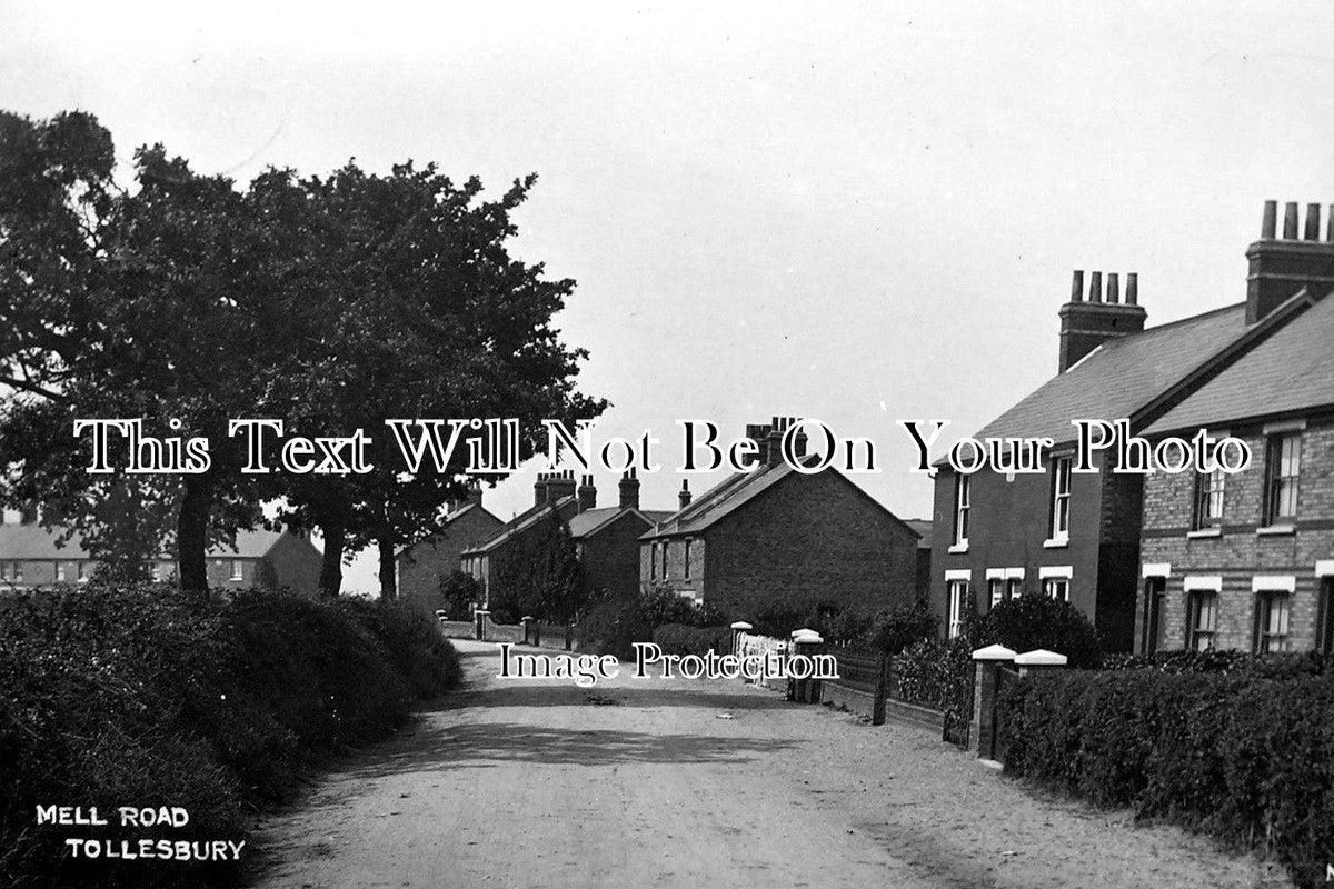 ES 10 - Mell Road, Tollesbury, Essex c1915