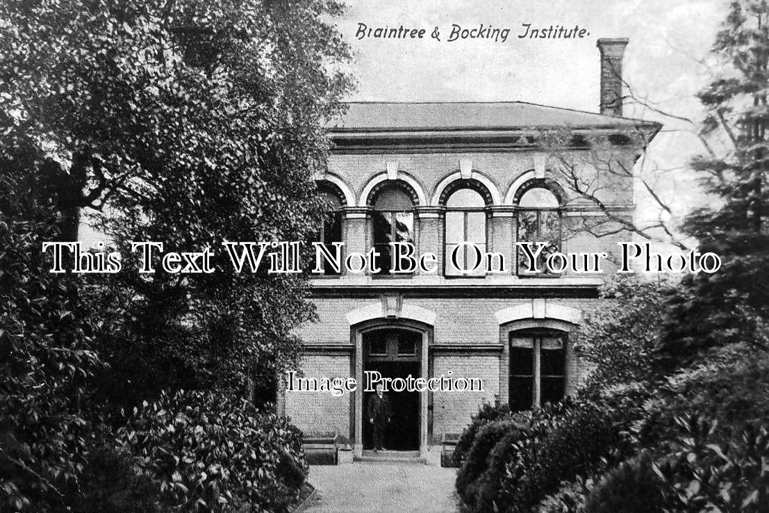 ES 1011 - Braintree & Bocking Institute, Essex c1906