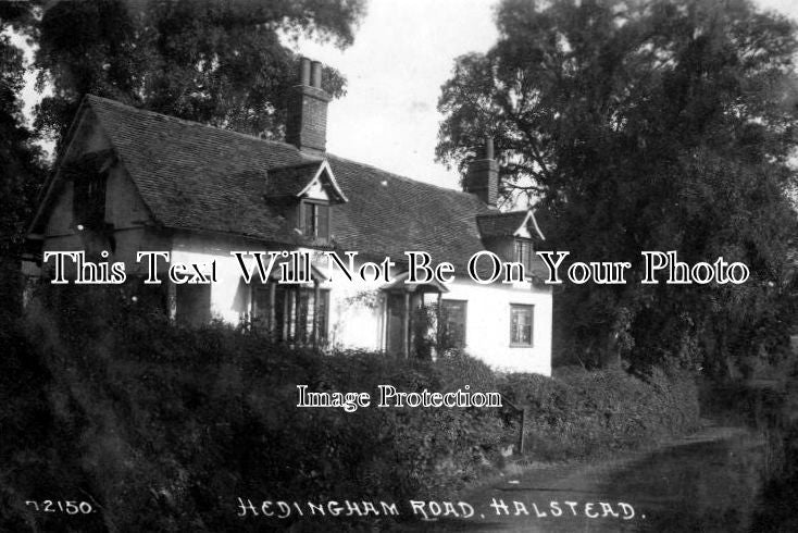 ES 1013 - Hedingham Road, Halstead, Essex c1915