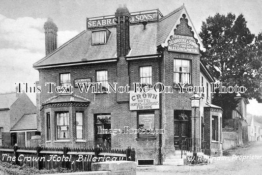 ES 1021 - The Crown Hotel, Billericay, Essex c1908