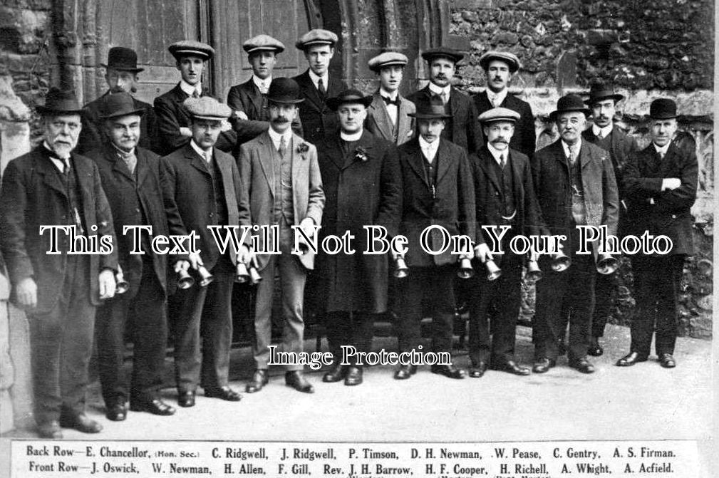 ES 105 - Chelmsford Cathedral Bell Ringers, Essex c1914