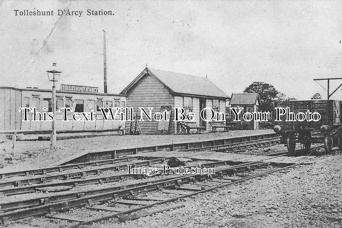 ES 107 - Tolleshunt D'Arcy Railway Station, Essex