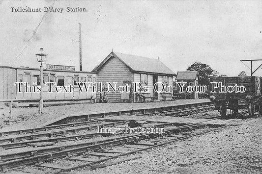 ES 107 - Tolleshunt D'Arcy Railway Station, Essex