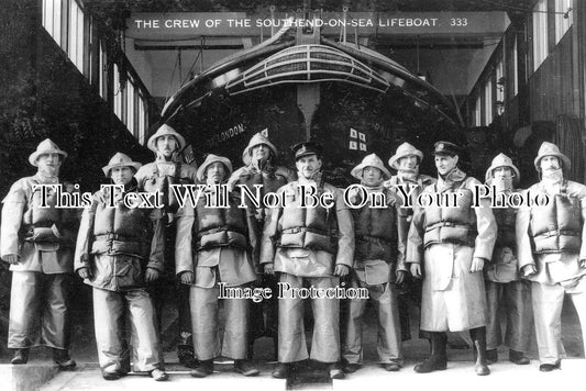 ES 1089 - RNLI Lifeboat Crew, Southend On Sea, Essex