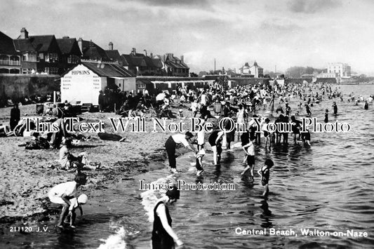 ES 1140 - Central Beach, Walton On Naze, Essex c1931