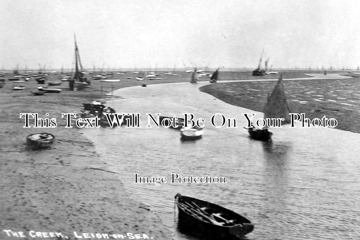 ES 1157 - The Creek, Leigh On Sea, Essex c1916