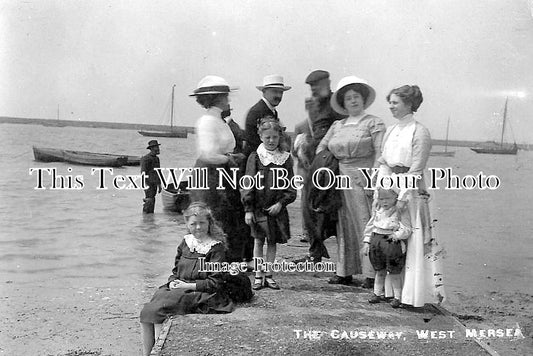 ES 1181 - The Casueway, West Mersea, Essex c1910