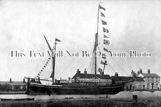 ES 1182 - Maldon Ketch 'Harold', Heybridge Basin, Essex c1906