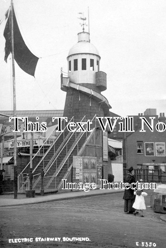 ES 1192 - Electric Stairway, Southend, Essex c1913