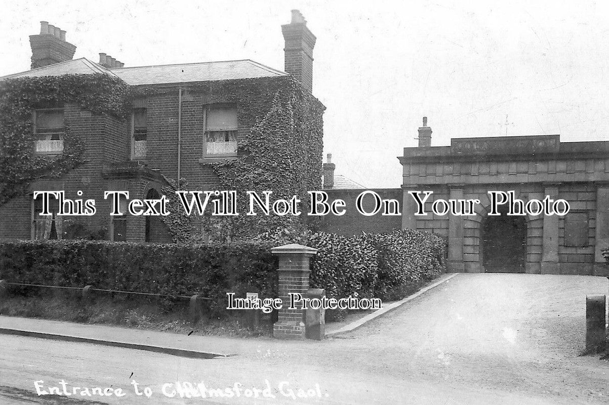 ES 1206 - Entrance To Chelmsford Gaol, Essex