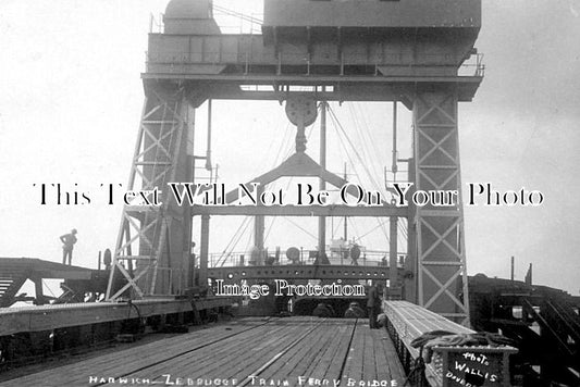 ES 1216 - Harwich - Zeebrugge Train Ferry Bridge, Essex c1924