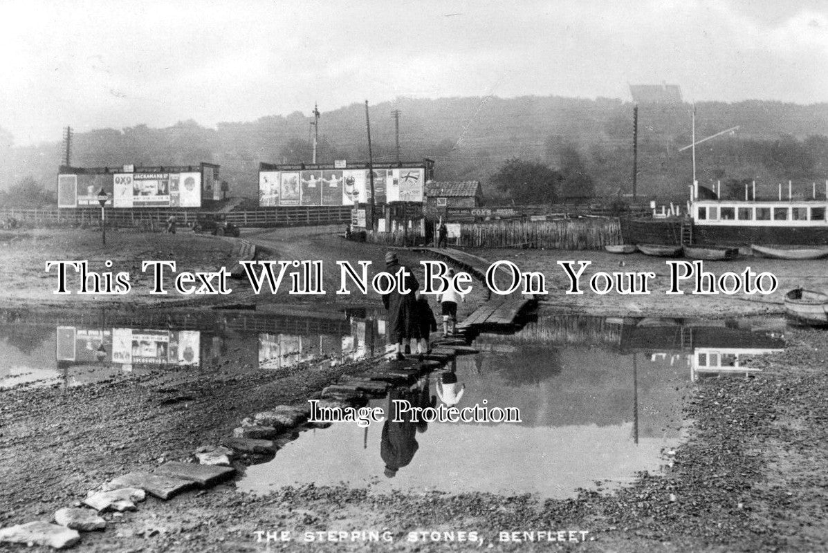 ES 1219 - Benfleet Stepping Stones & Station, Essex