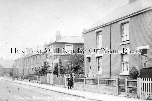 ES 1220 - Colne Road, Colchester, Essex c1905