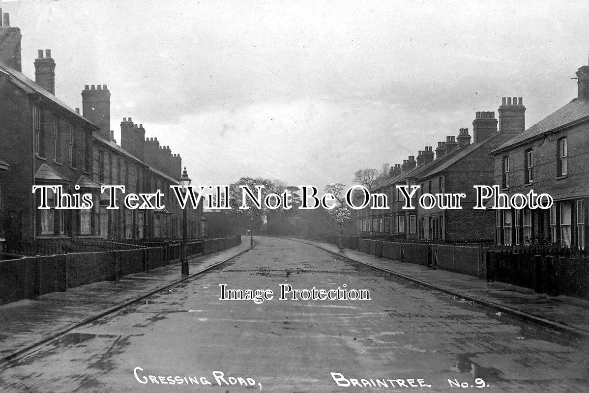 ES 1223 - Cressing Road, Braintree, Essex c1916