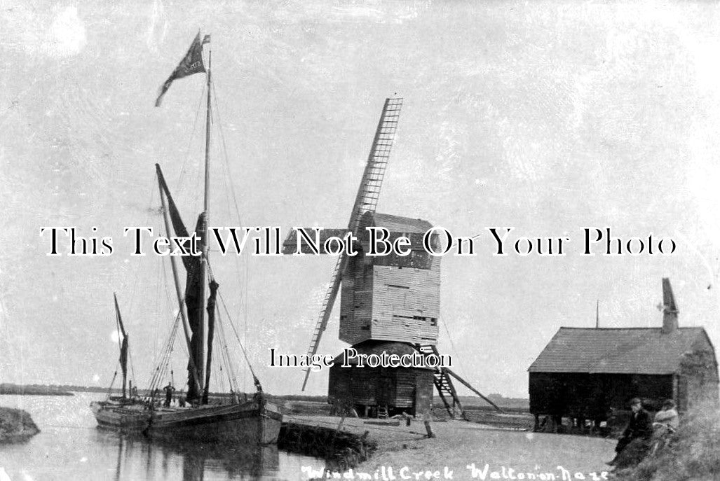 ES 1224 - Windmill, Walton On Naze, Essex c1910