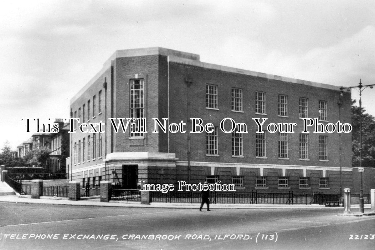 ES 1246 - Telephone Exchange, Cranbrook Road, Ilford, Essex c1939