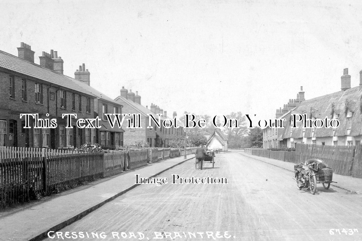 ES 1270 - Cressing Road, Braintree, Essex c1914