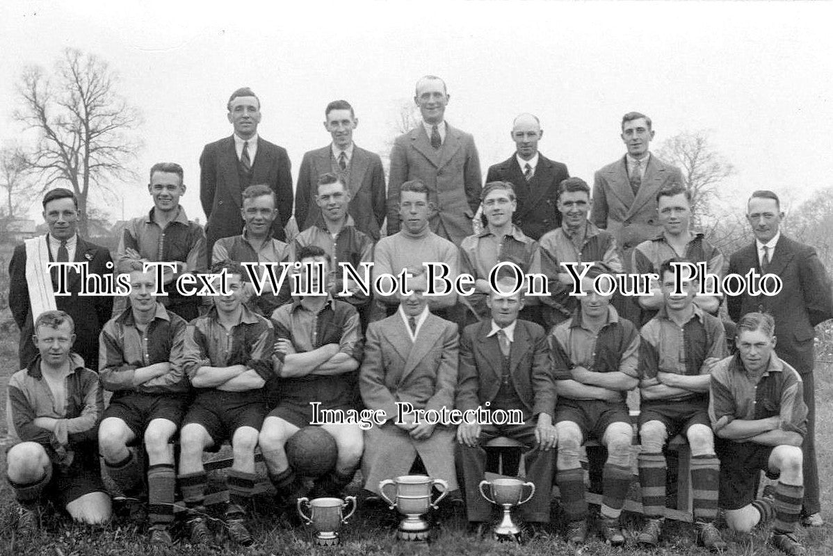 ES 1290 - Wivenhoe Rangers Football Team, Essex c1936-37