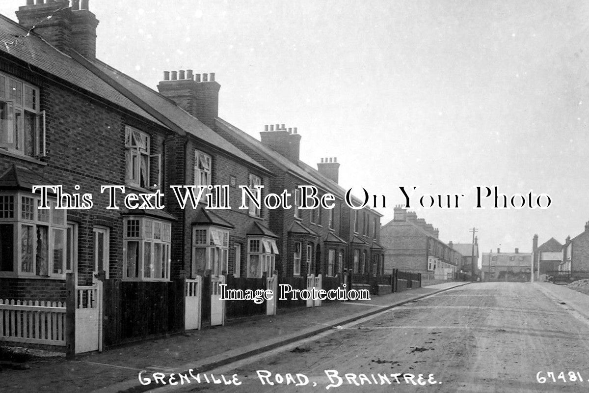 ES 1333 - Grenville Road, Braintree, Essex c1915