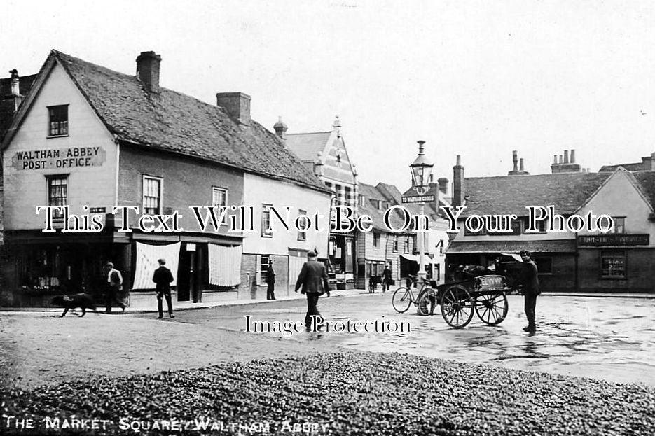 ES 1346 - Post Office & Market Square, Waltham Abbey, Essex