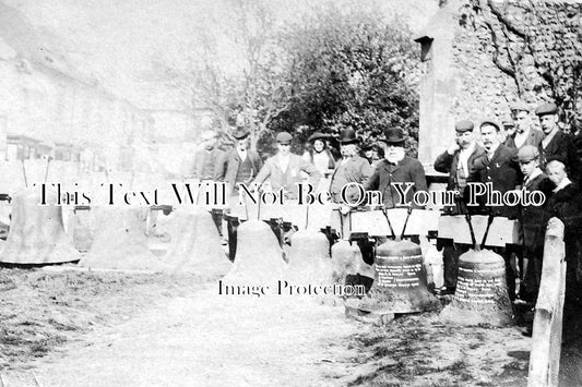 ES 1348 - Church Bells, Halstead, Essex c1904