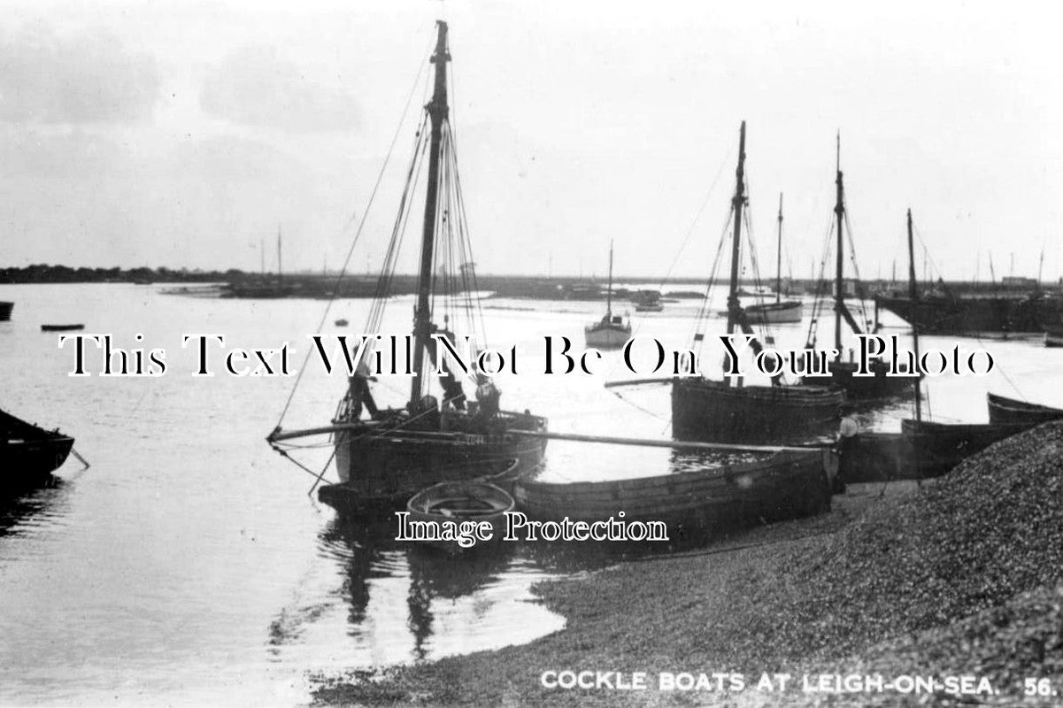 ES 1349 - Cockle Boats, Leigh On Sea, Essex c1925