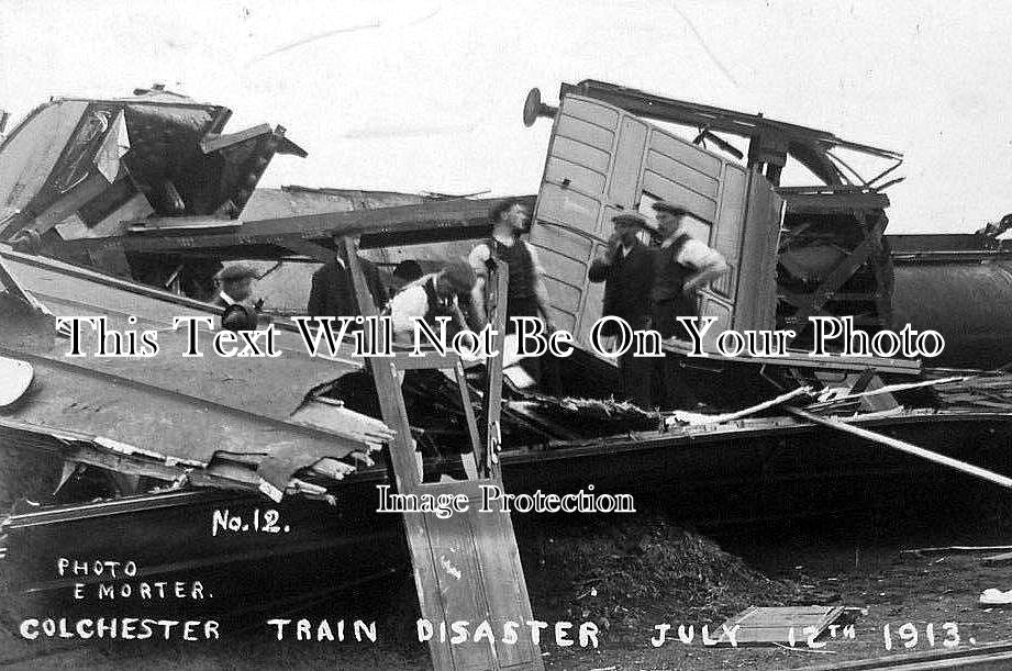 ES 1351 - Colchester Train Disaster 1913 – JB Archive