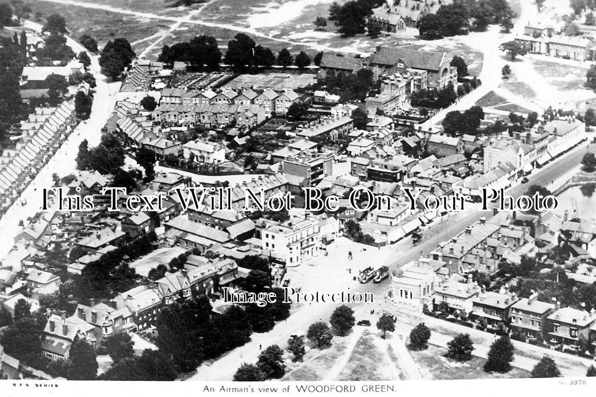 ES 1387 - Aerial View Of Woodford Green, Essex