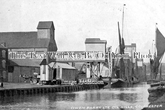 ES 1389 - Owen Parry Oil Mills, Colchester, Essex c1906