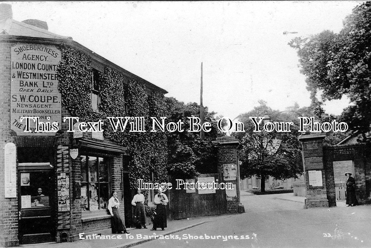 ES 1403 - Entrance To Barracks, Shoeburyness, Essex