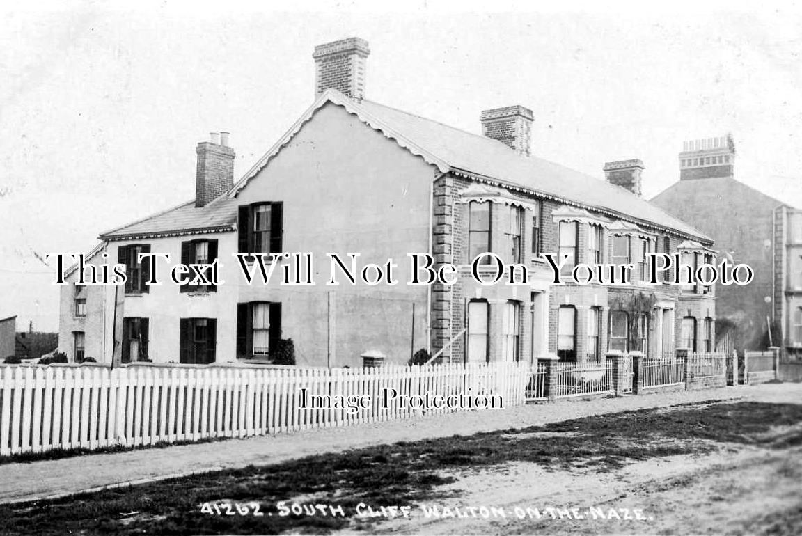 ES 1410 - South Cliff, Walton On The Naze, Essex c1908