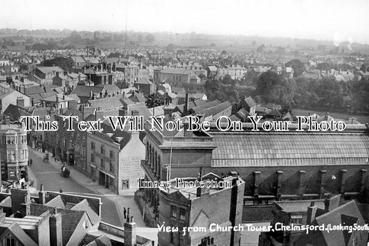 ES 1411 - View From Church Tower, Chelmsford, Essex c1919