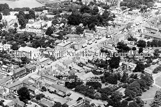 ES 1429 - Aerial View Of High Street, Witham, Essex c1927