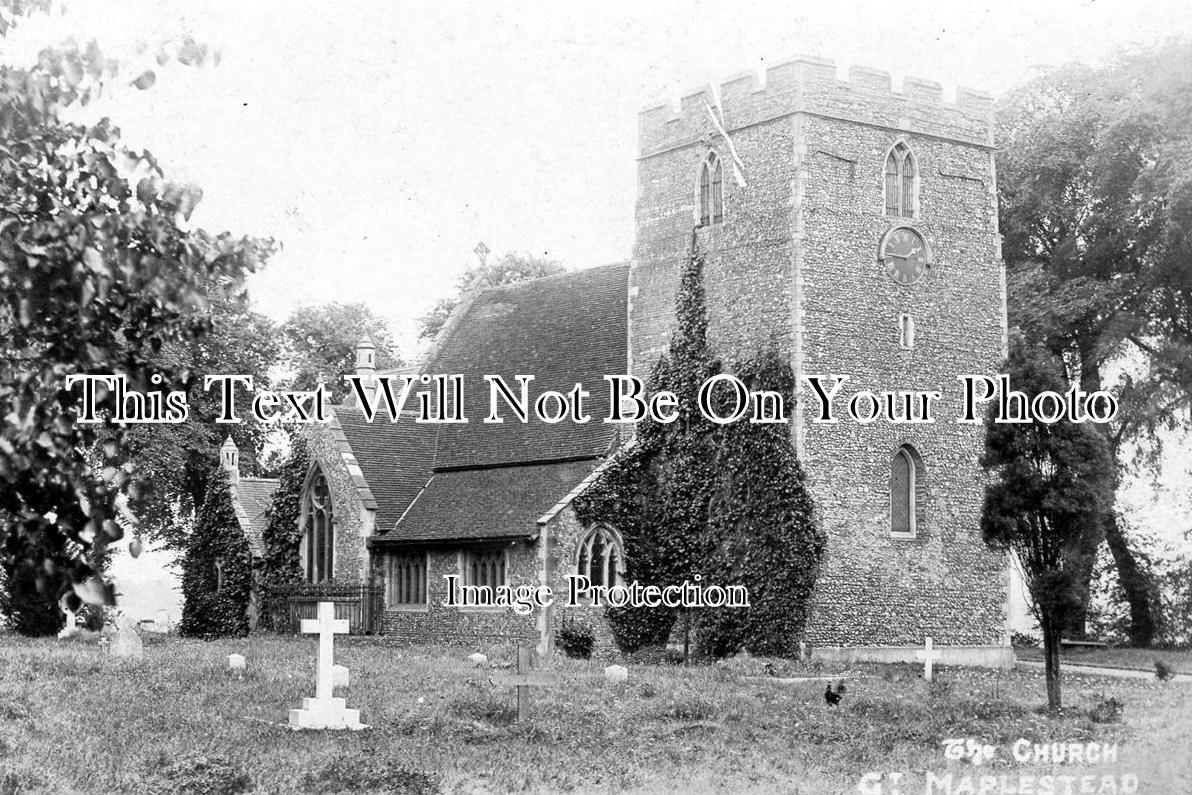 ES 1450 - Great Maplestead Church, Essex c1910