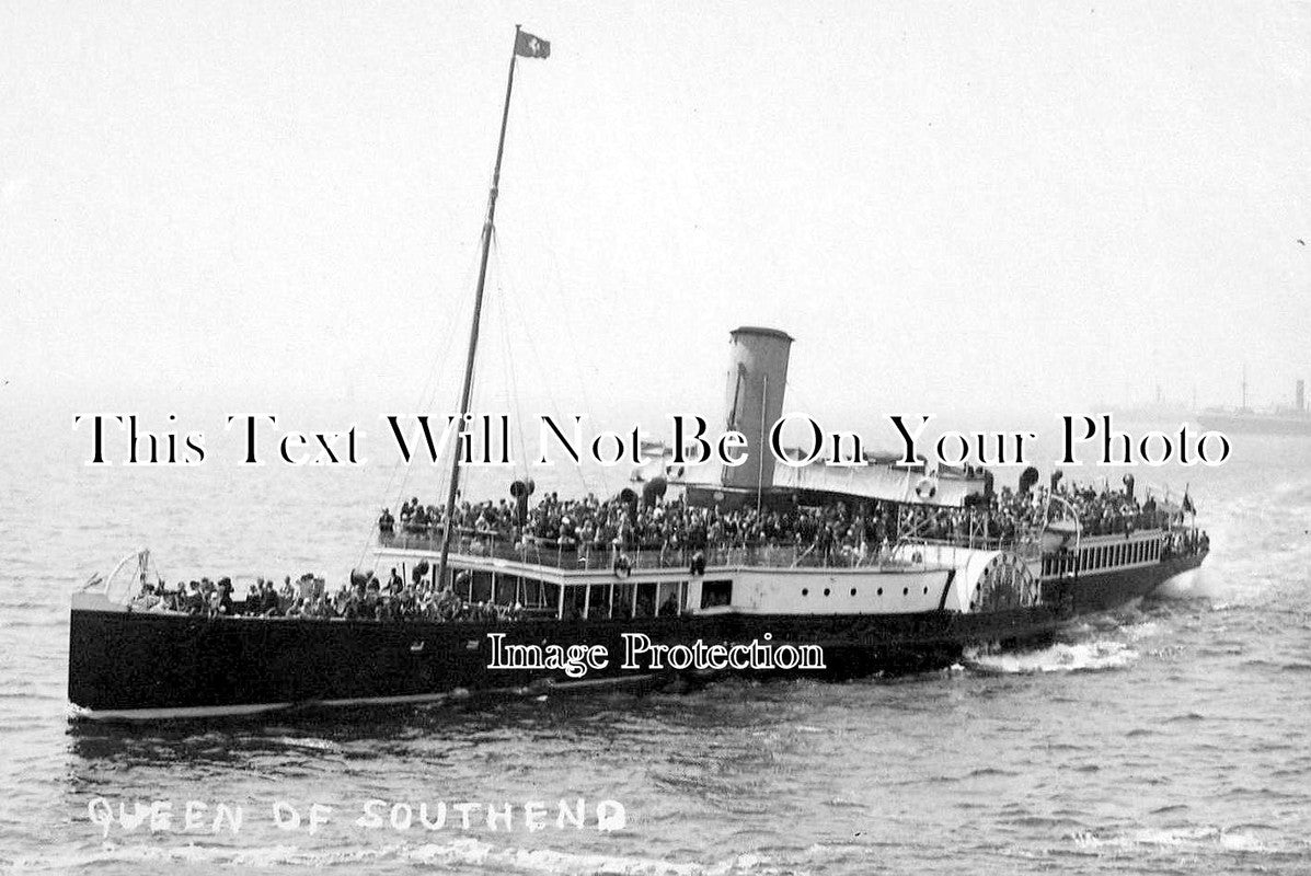 ES 1463 - The Queen Of Southend Pleasure Steamer, Essex