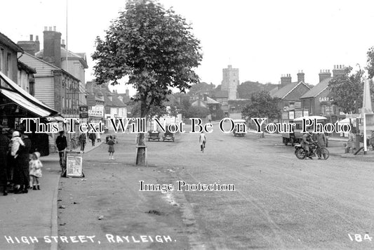 ES 1486 - High Street, Rayleigh, Essex c1925