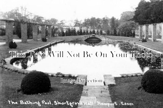 ES 149 - The Bathing Pool, Shortgrove Hall, Newport, Essex c1932