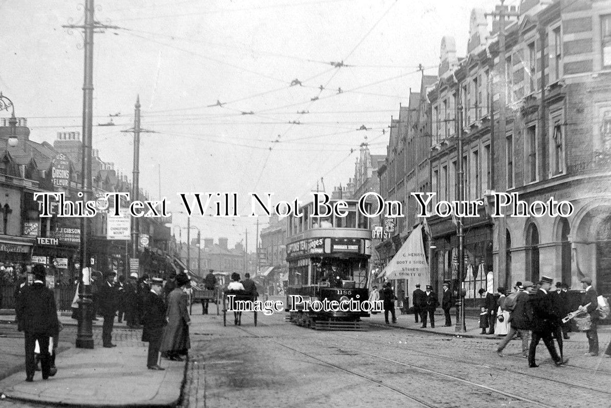 ES 1497 - Bridge Road, Bakers Arms Corner, Leyton, Essex c1911