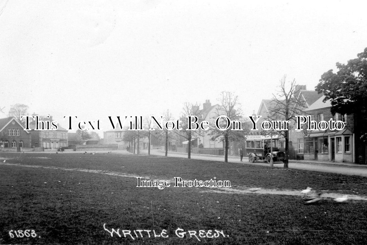 ES 1508 - The Green, Writtle, Essex c1912