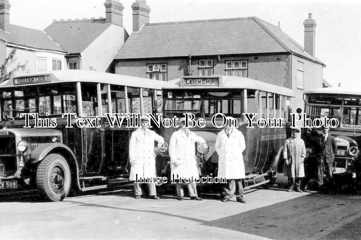 ES 1514 - Hadleigh & Leigh Church Motorbusses, Essex