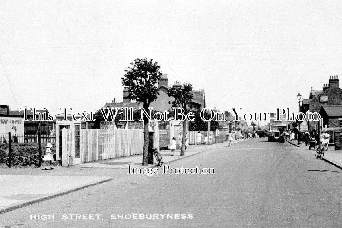 ES 1516 - High Street, Shoeburyness, Essex c1934